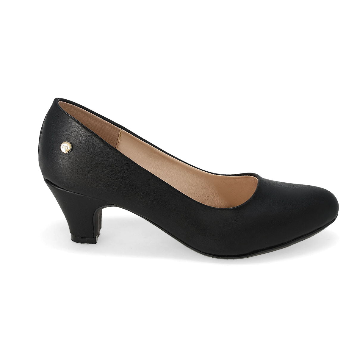 ZAPATILLA TACON BAJO MUJER MAXIM 890 NEGRO