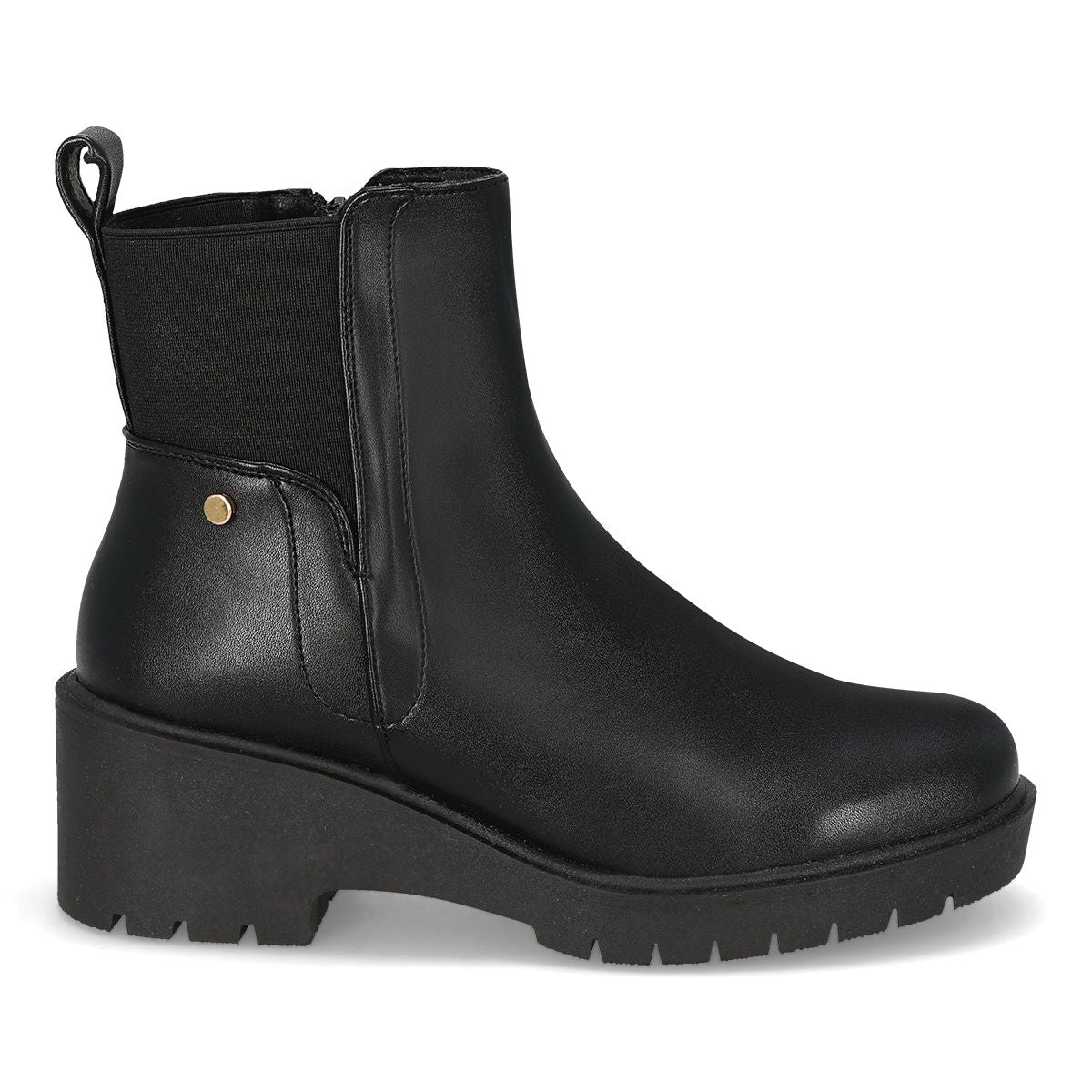 BOTA CASUAL MUJER ADIXION 1504 NEGRO