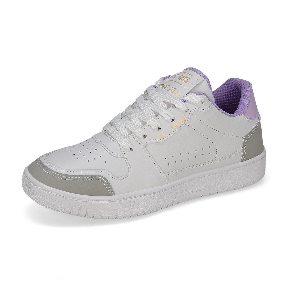 URBANO MUJER EL TRES 350 BLANCO/GRIS/GRIS