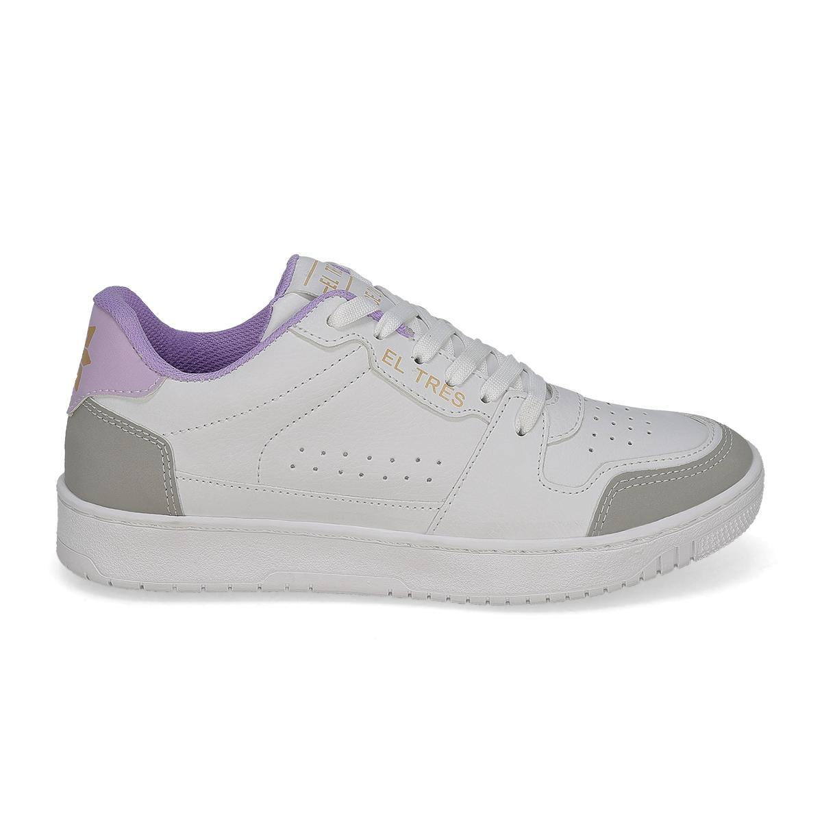 URBANO MUJER EL TRES 350 BLANCO/GRIS/GRIS