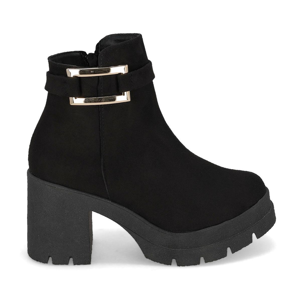 BOTA CASUAL MUJER ADRIANA BORZANI 262B NEGRO