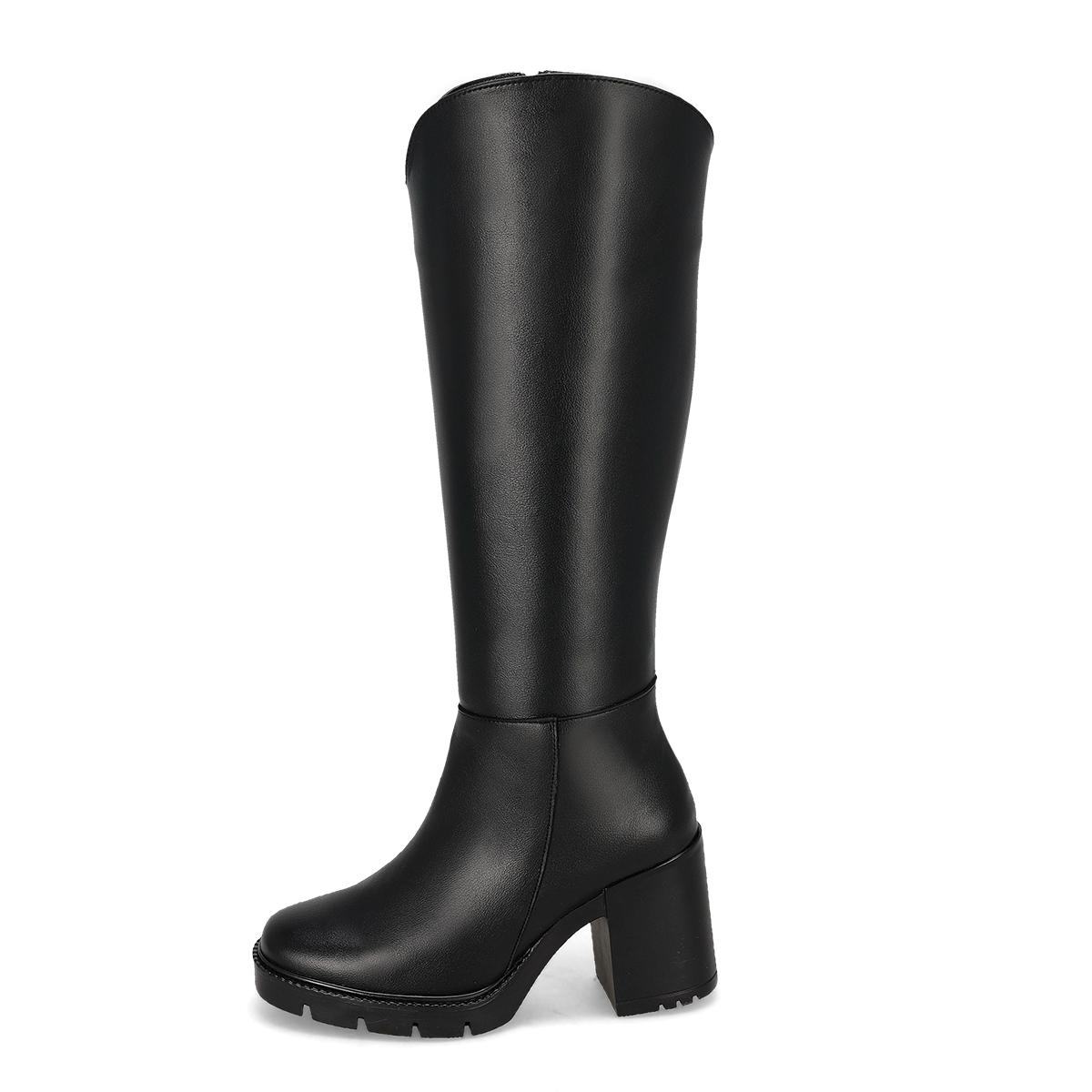 BOTA LARGA TACON MUJER SOTTINI 9073 NEGRO