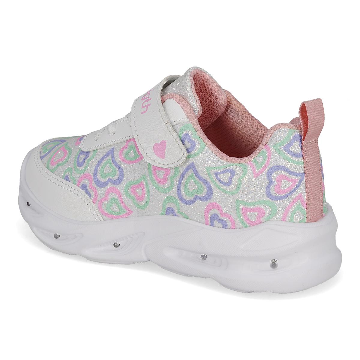 LUCES LED INFANTIL SUNS 809 BLANCO/ROSA