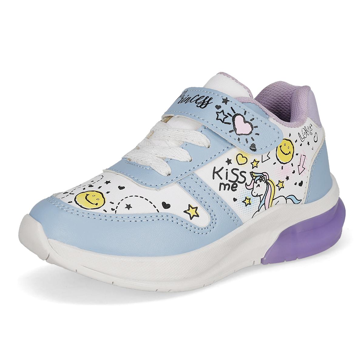 LUCES LED INFANTIL SUNS 811 BLANCO CIELO LILA