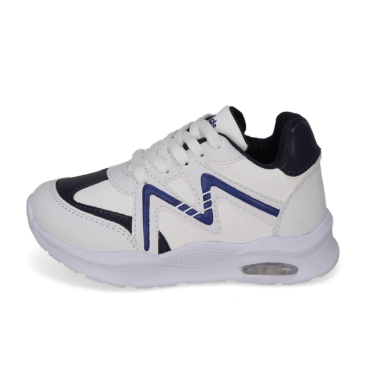 DEPORTIVO INFANTIL PLAYKIDS ALFA BLANCO/MARINO