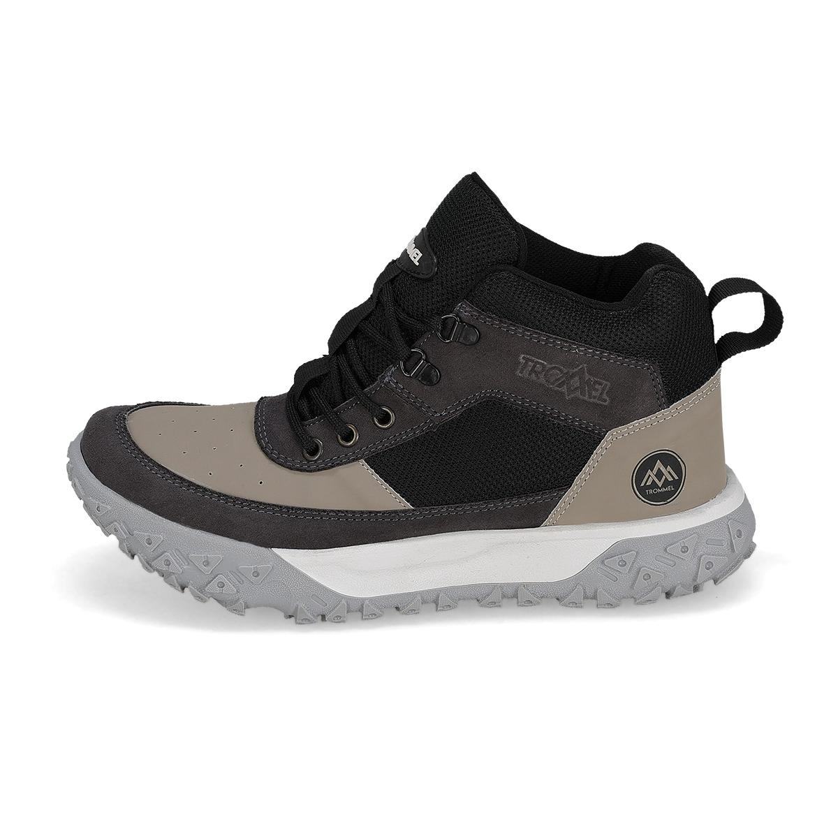 BOTA HIKING HOMBRE TROMMEL 160 NEGRO/OXFORD/PLATA