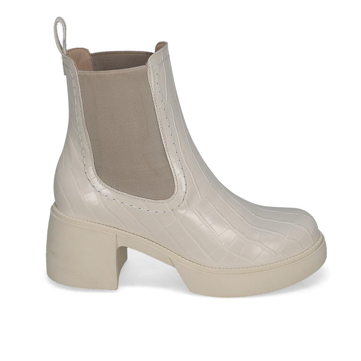 BOTIN TACON MUJER SOTTINI 9050 LATTE