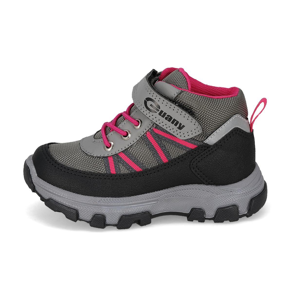 BOTA HIKING INFANTIL GUANY 2062-5 GRIS FIUSHA