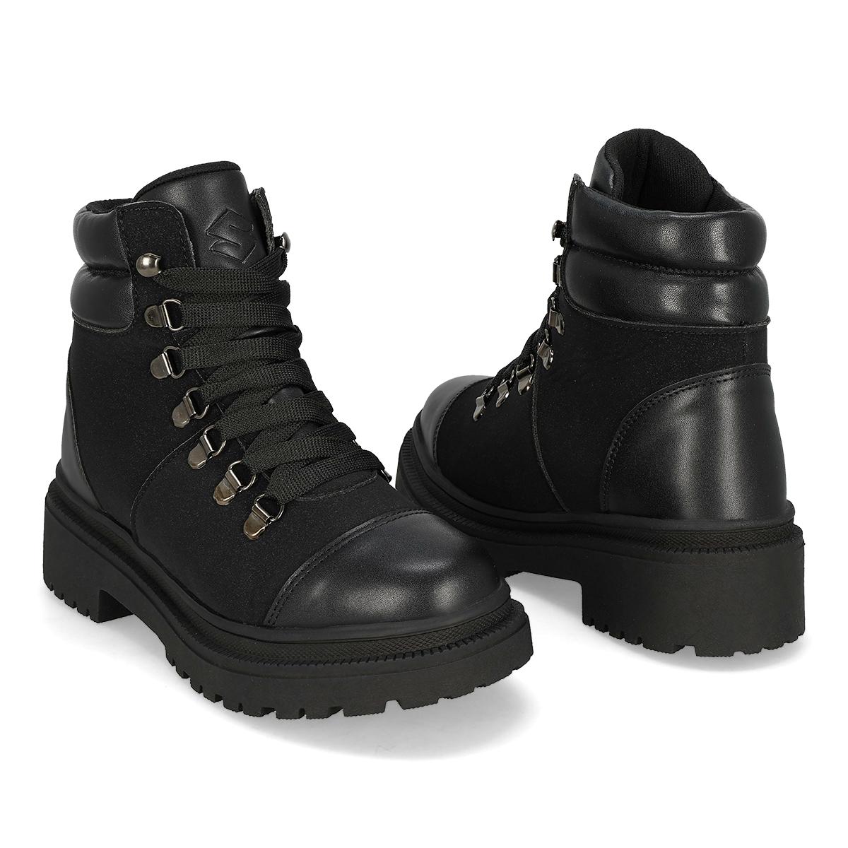 BOTA CASUAL MUJER SUZUKI 631J-26 NEGRO