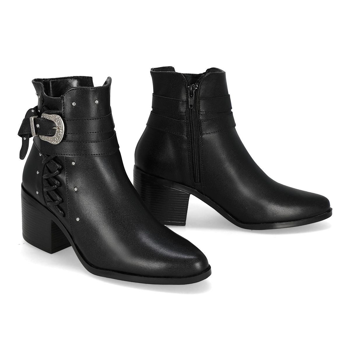 BOTA CASUAL MUJER VANNY'S 9829 NEGRO