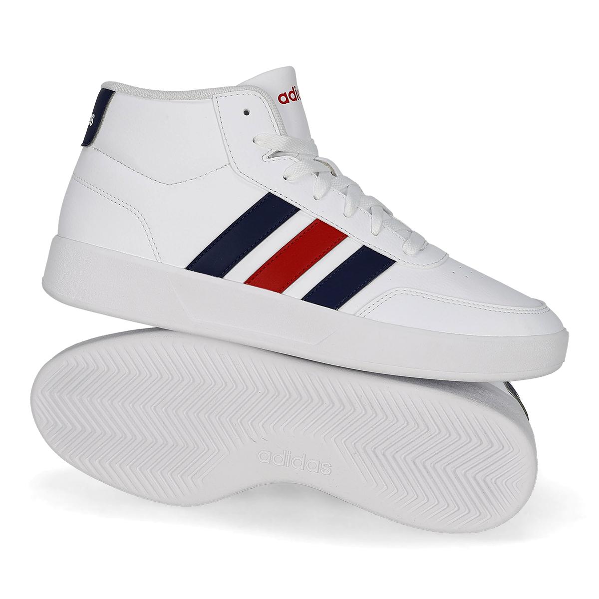 URBANO HOMBRE ADIDAS JR3571 BLANCO MARINO ROJO-OUTLET