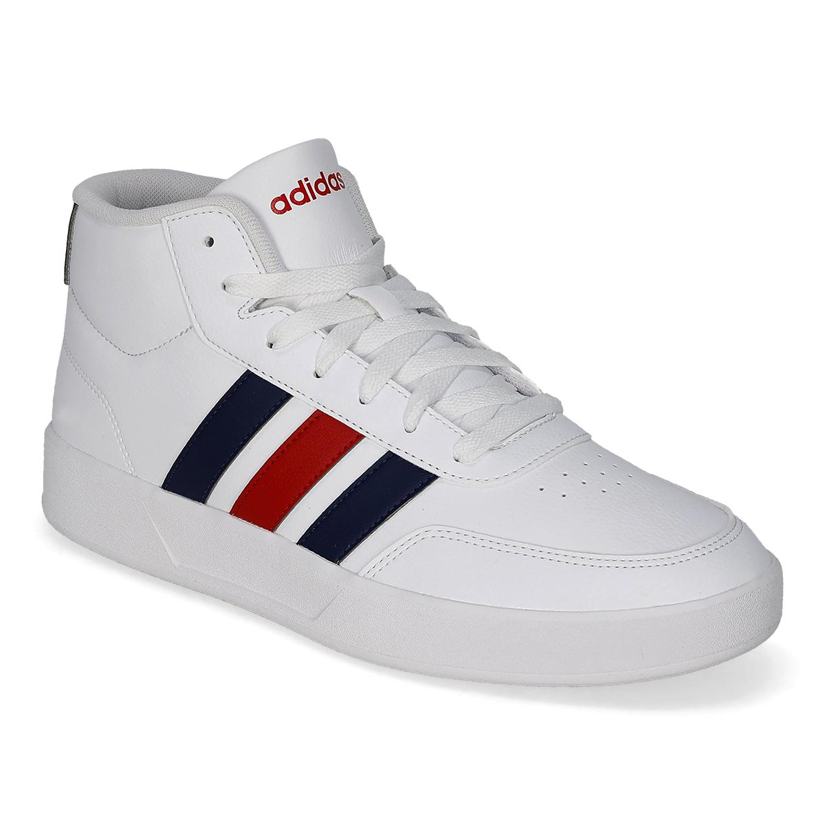 URBANO HOMBRE ADIDAS JR3571 BLANCO MARINO ROJO-OUTLET