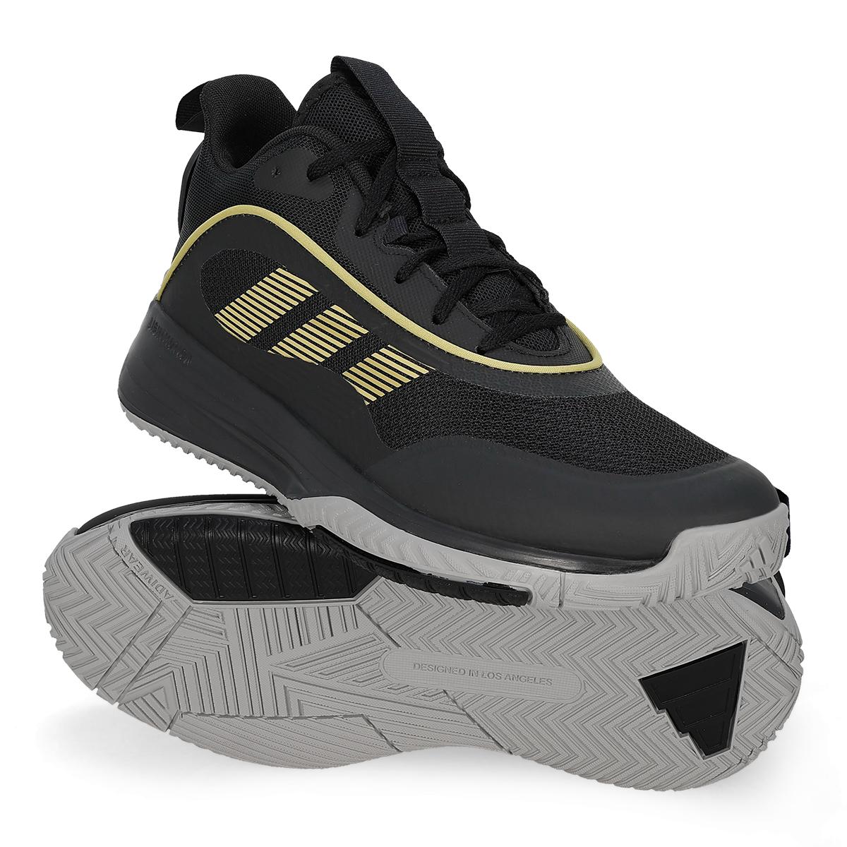URBANO HOMBRE ADIDAS IF4566 NEGRO ORO-OUTLET