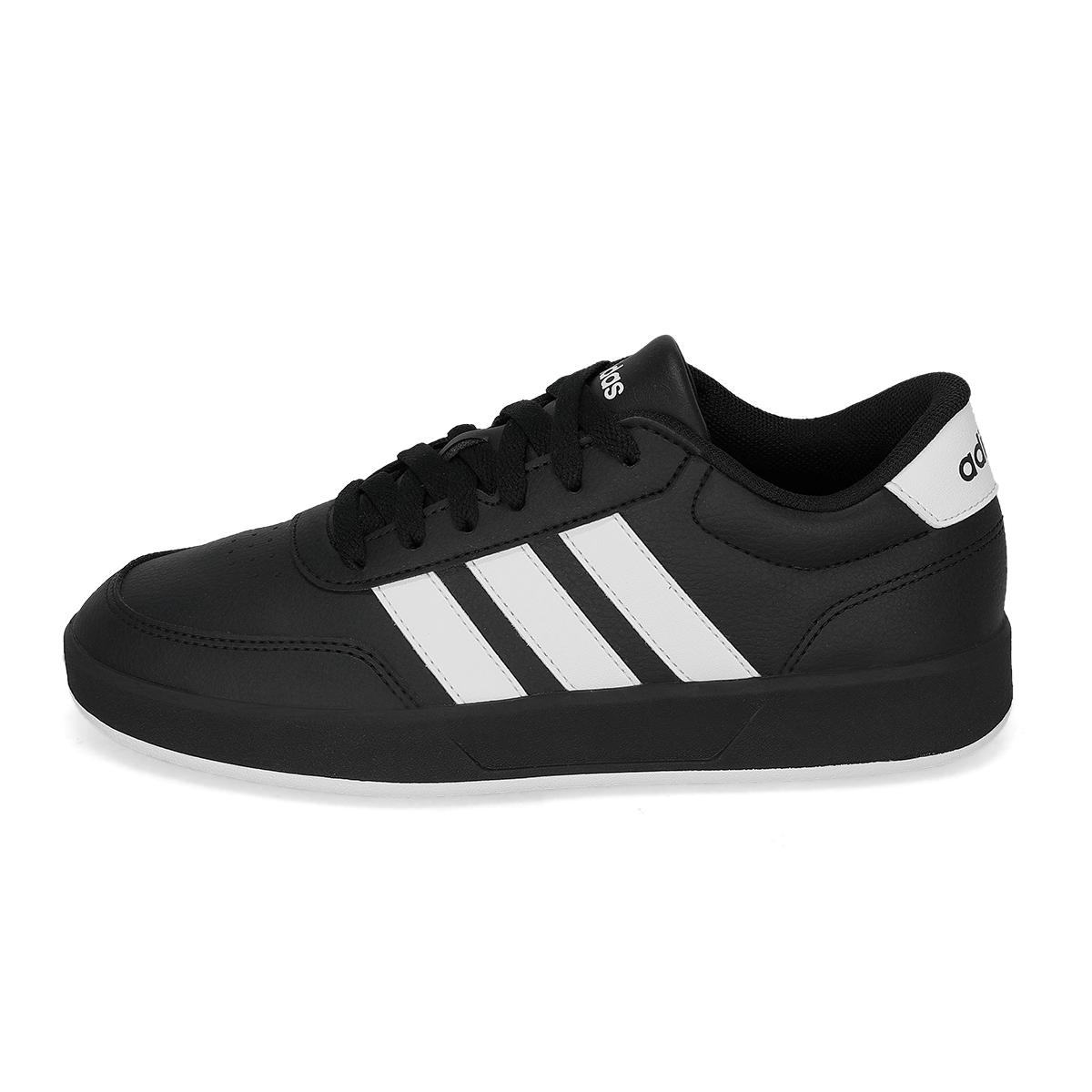 URBANO INFANTIL ADIDAS JR8447 NEGRO BLANCO