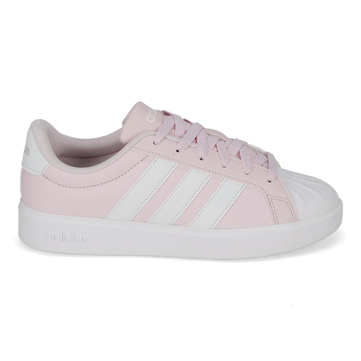 URBANO MUJER ADIDAS JQ8609 ROSA BLANCA