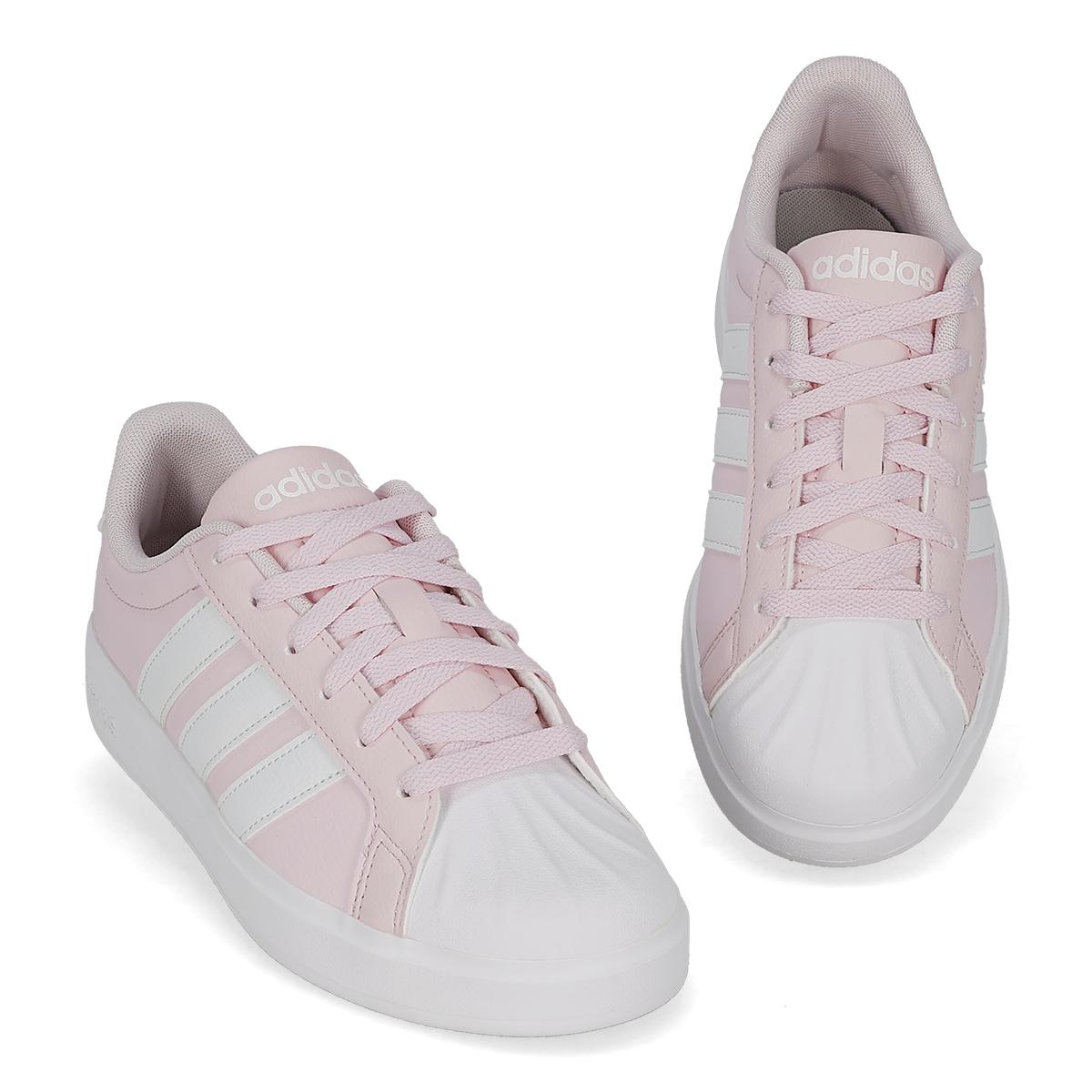 URBANO MUJER ADIDAS JQ8609 ROSA BLANCA