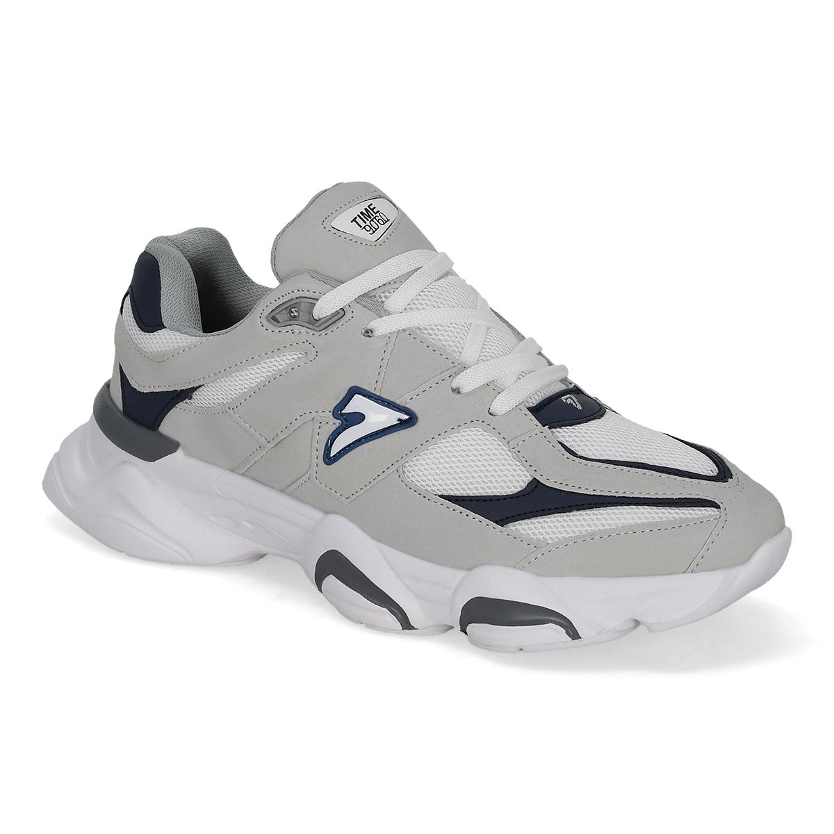 DEPORTIVO HOMBRE SPORT TIME 2513 BLANCO GRIS MARINO