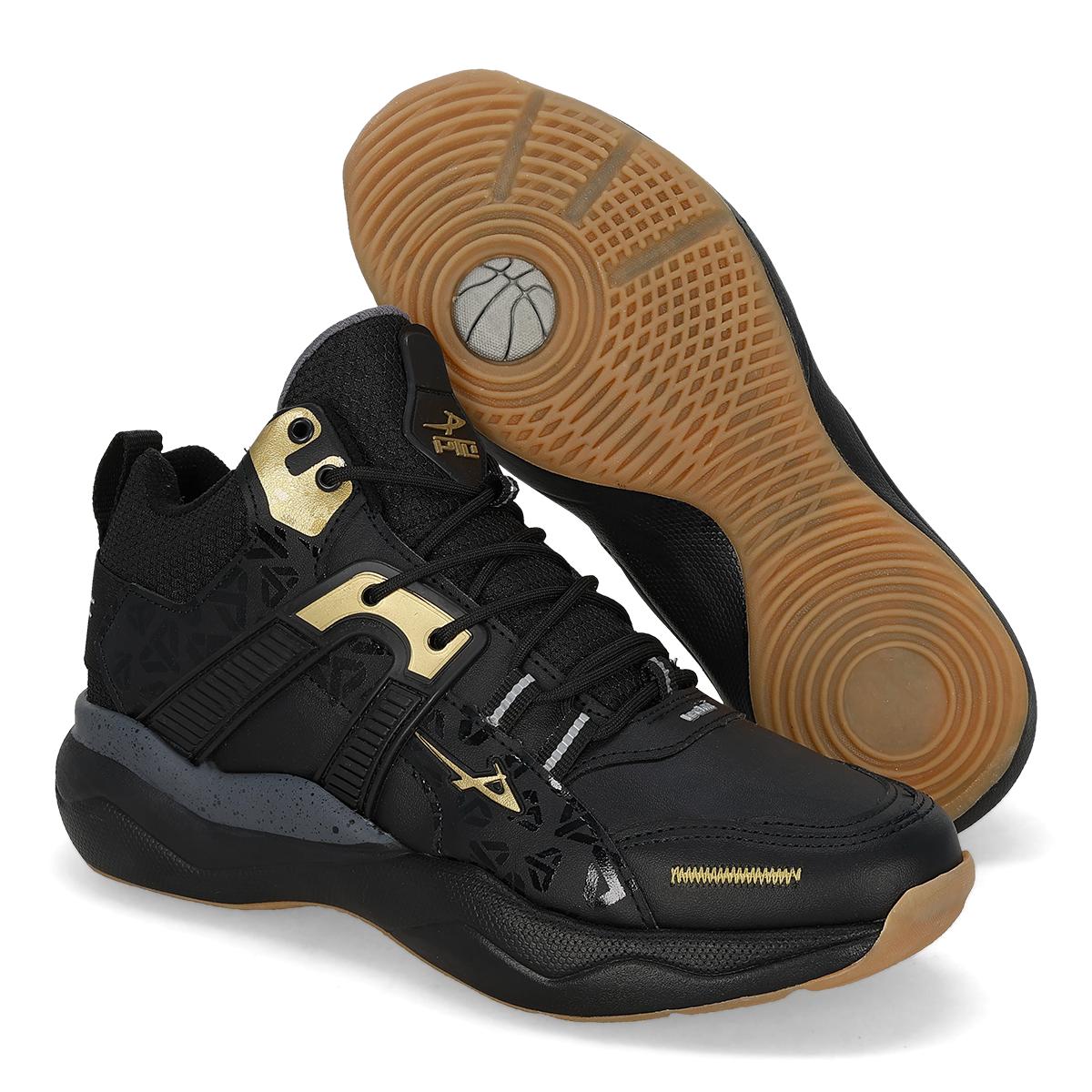 BASQUETBALL HOMBRE PONTIAC 6153 NEGRO ORO