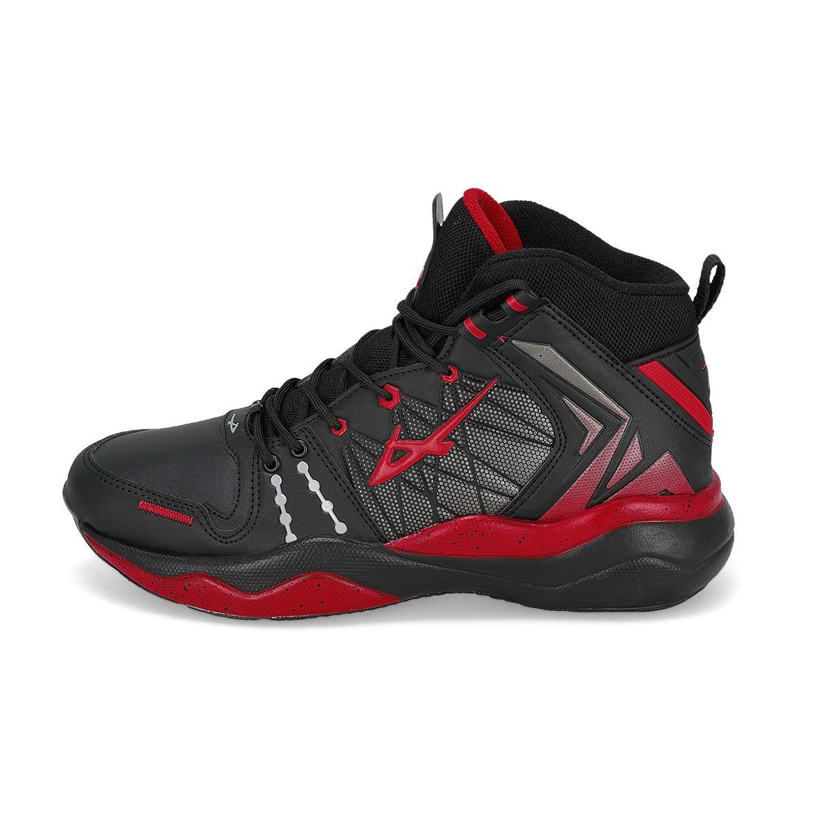 BASQUETBALL HOMBRE PONTIAC 6157 NEGRO ROJO