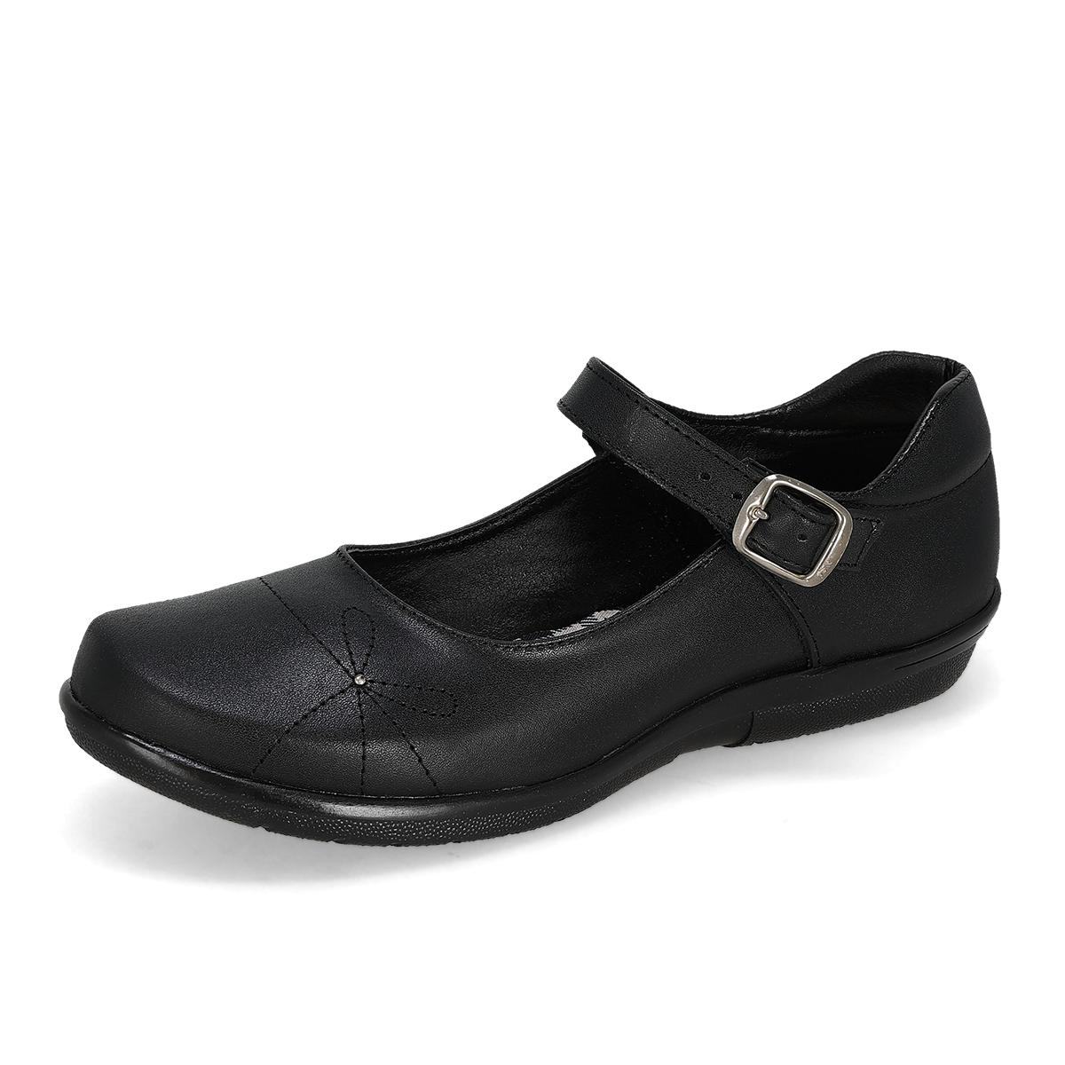 ESCOLAR MUJER MANHATTAN SHOES 1704 NEGRO