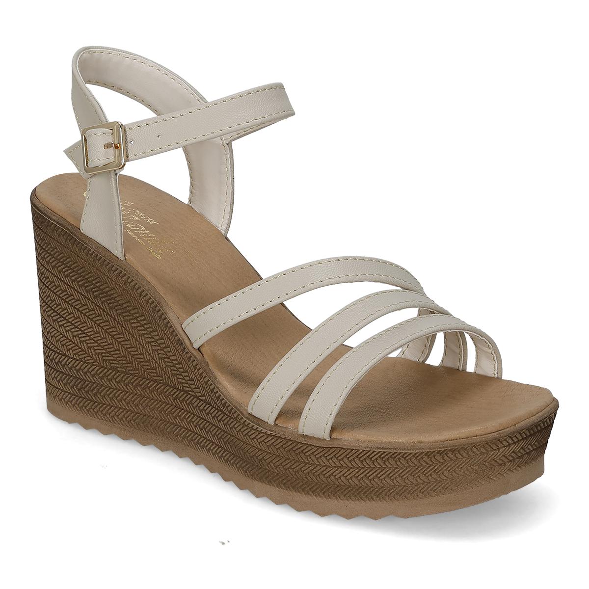 SANDALIA MUJER SAMARA KAMILA 709 LATTE