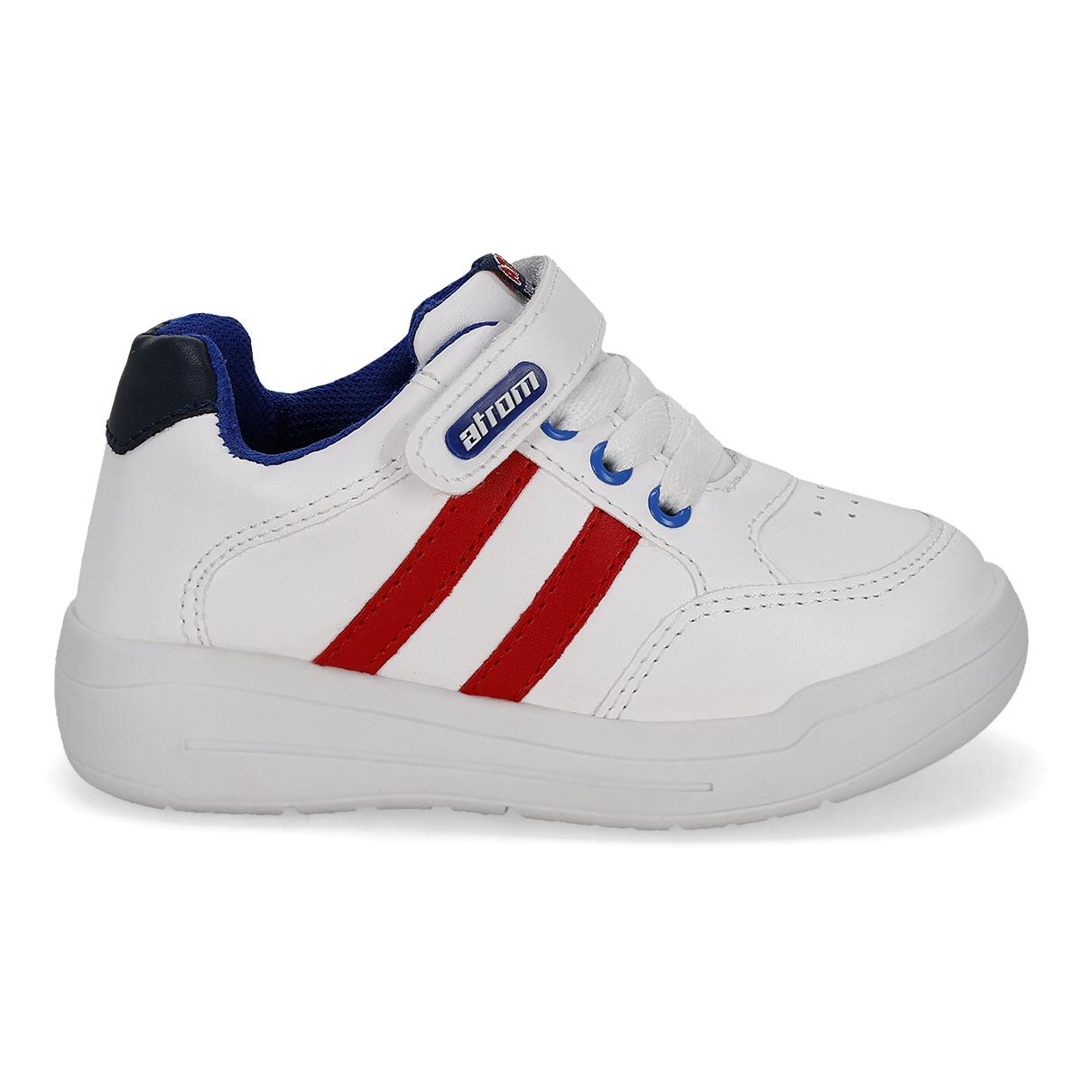 DEPORTIVO INFANTIL ATROM BIO BLANCO ROJO MARINO