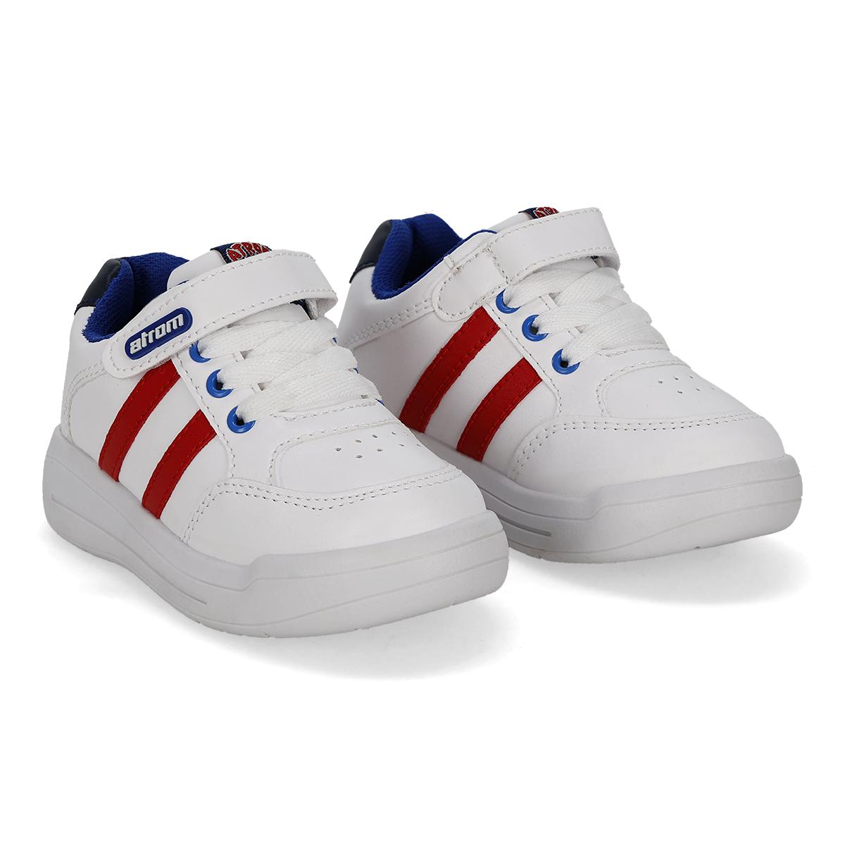 DEPORTIVO INFANTIL ATROM BIO BLANCO ROJO MARINO