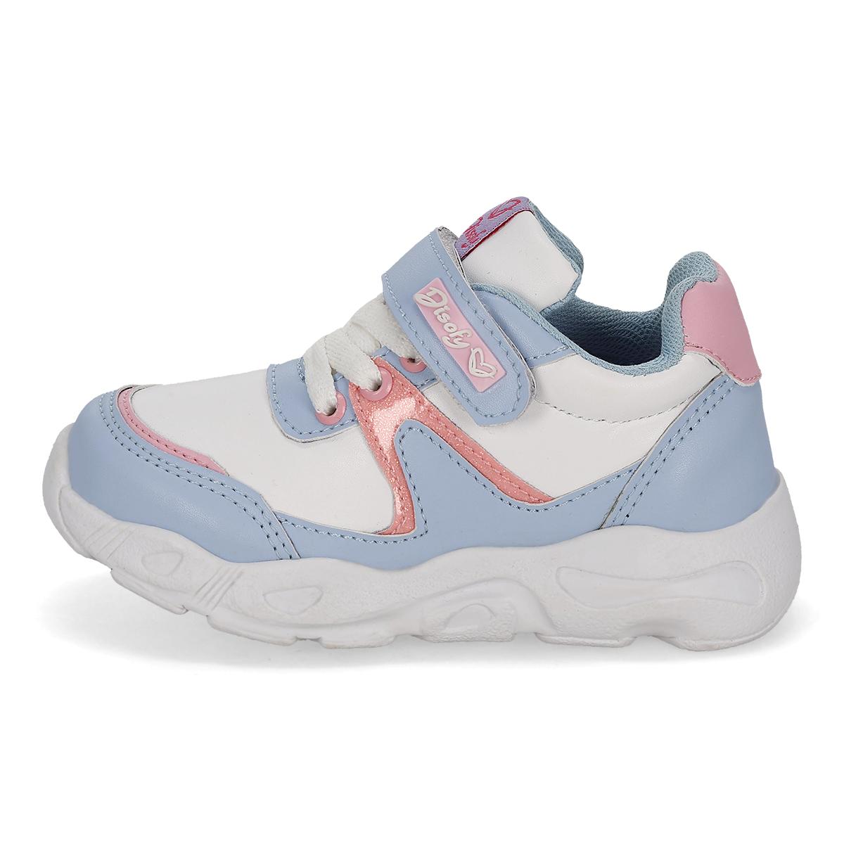 DEPORTIVO INFANTIL ATROM WATS CIELO/BLANCO/ROSA