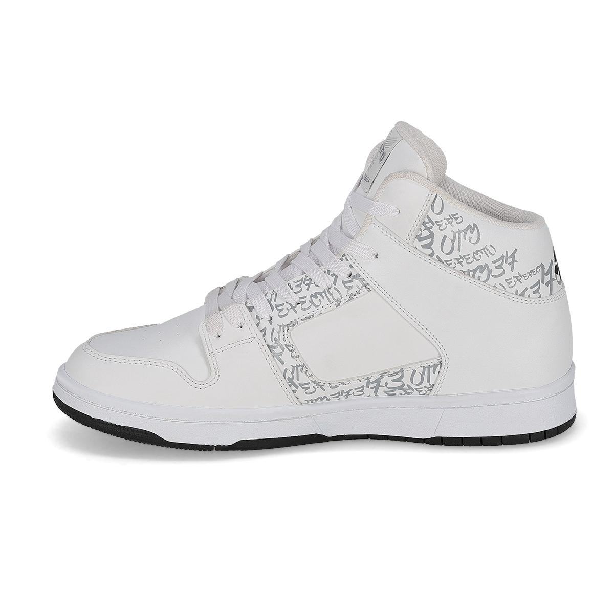 BASQUETBALL HOMBRE EFECTO 75 BLANCO