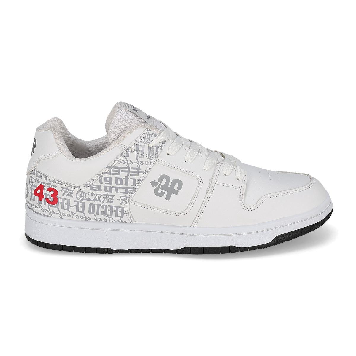 BASQUETBALL HOMBRE EFECTO 76 BLANCO/GRIS