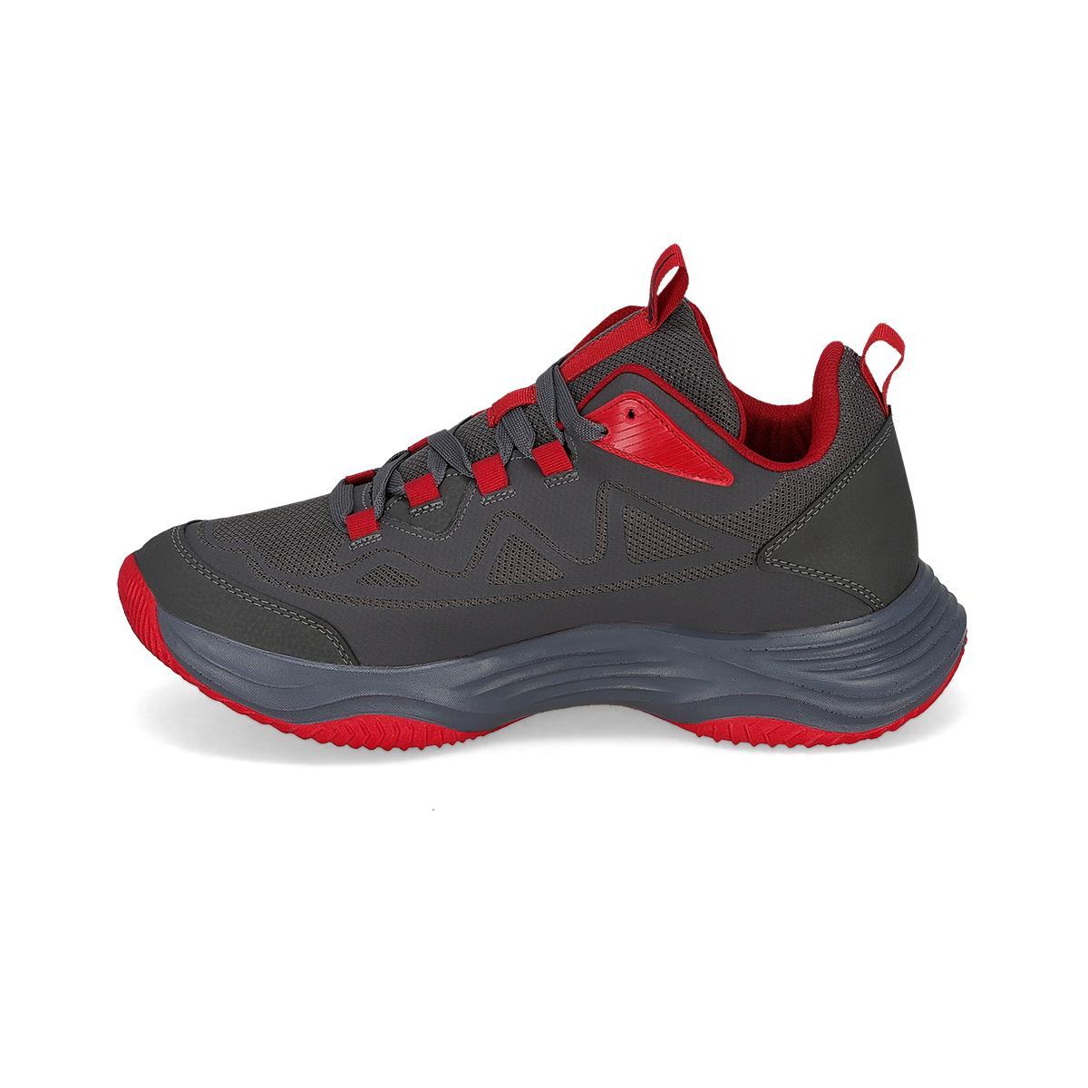 DEPORTIVO HOMBRE EFECTO 606 OXFORD ROJO