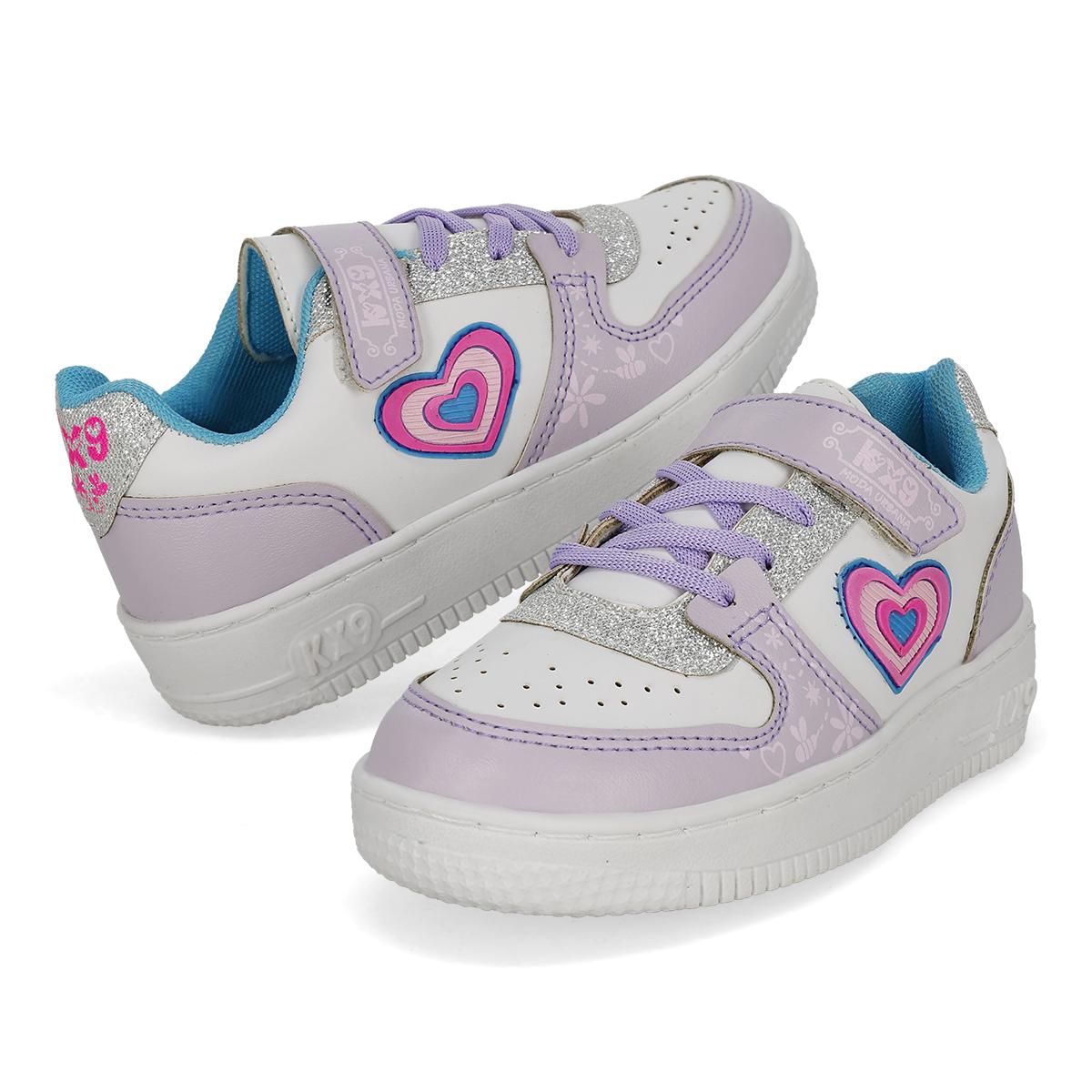 URBANO INFANTIL KX9 823 LILA/BLANCO/TURQUESA