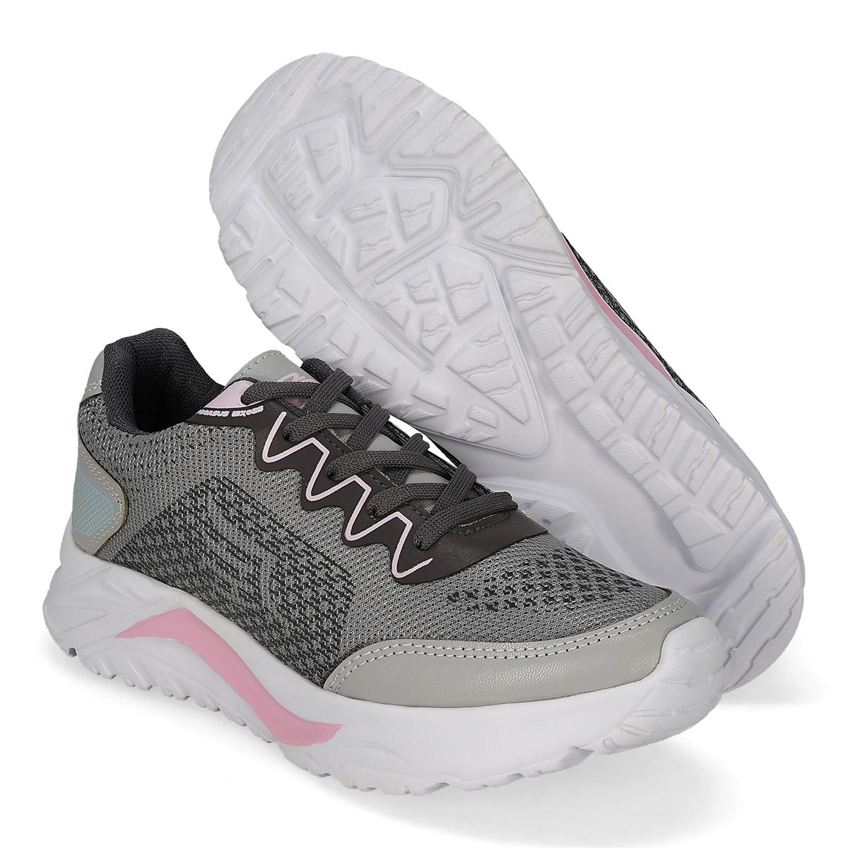 DEPORTIVO MUJER KX9 1543 GRIS/ROSA/OXFORD