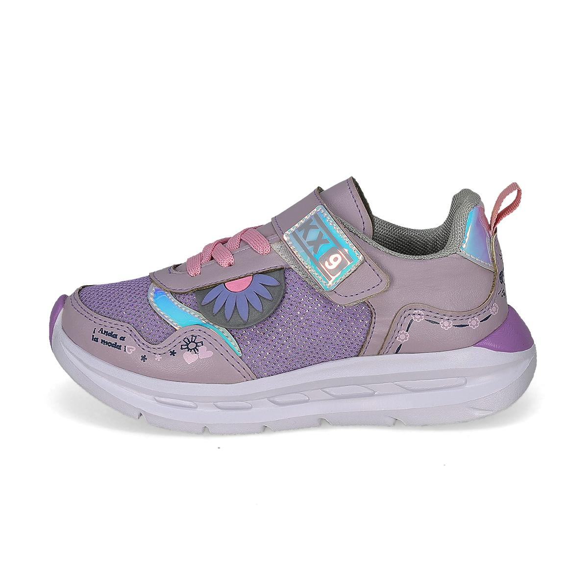 URBANO INFANTIL KX9 1824 LILA/PLATA