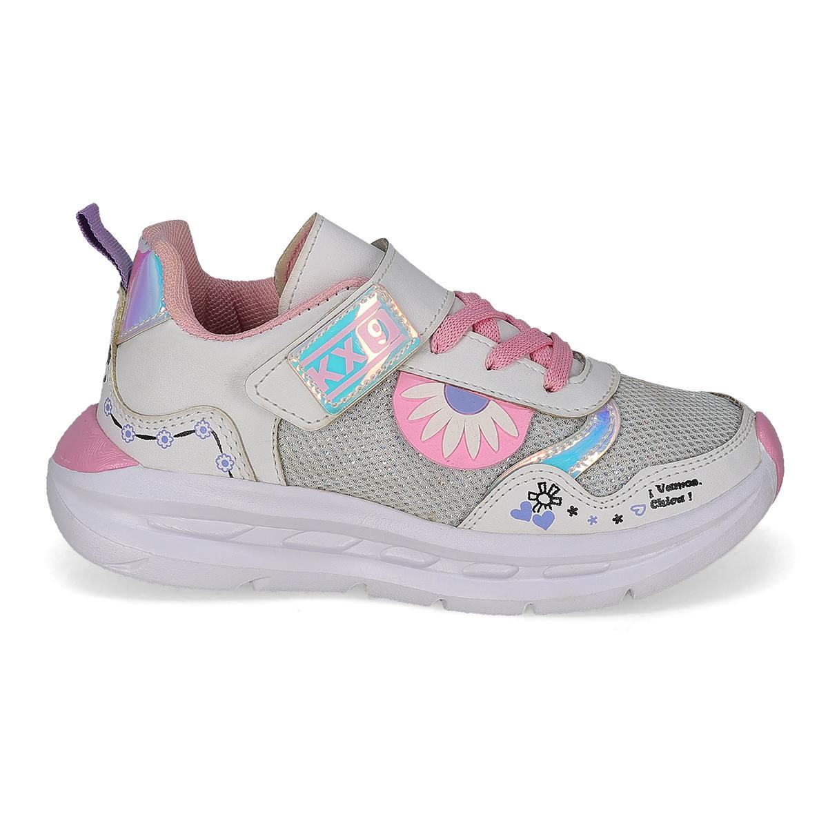 URBANO INFANTIL KX9 1824 BLANCO/ROSA