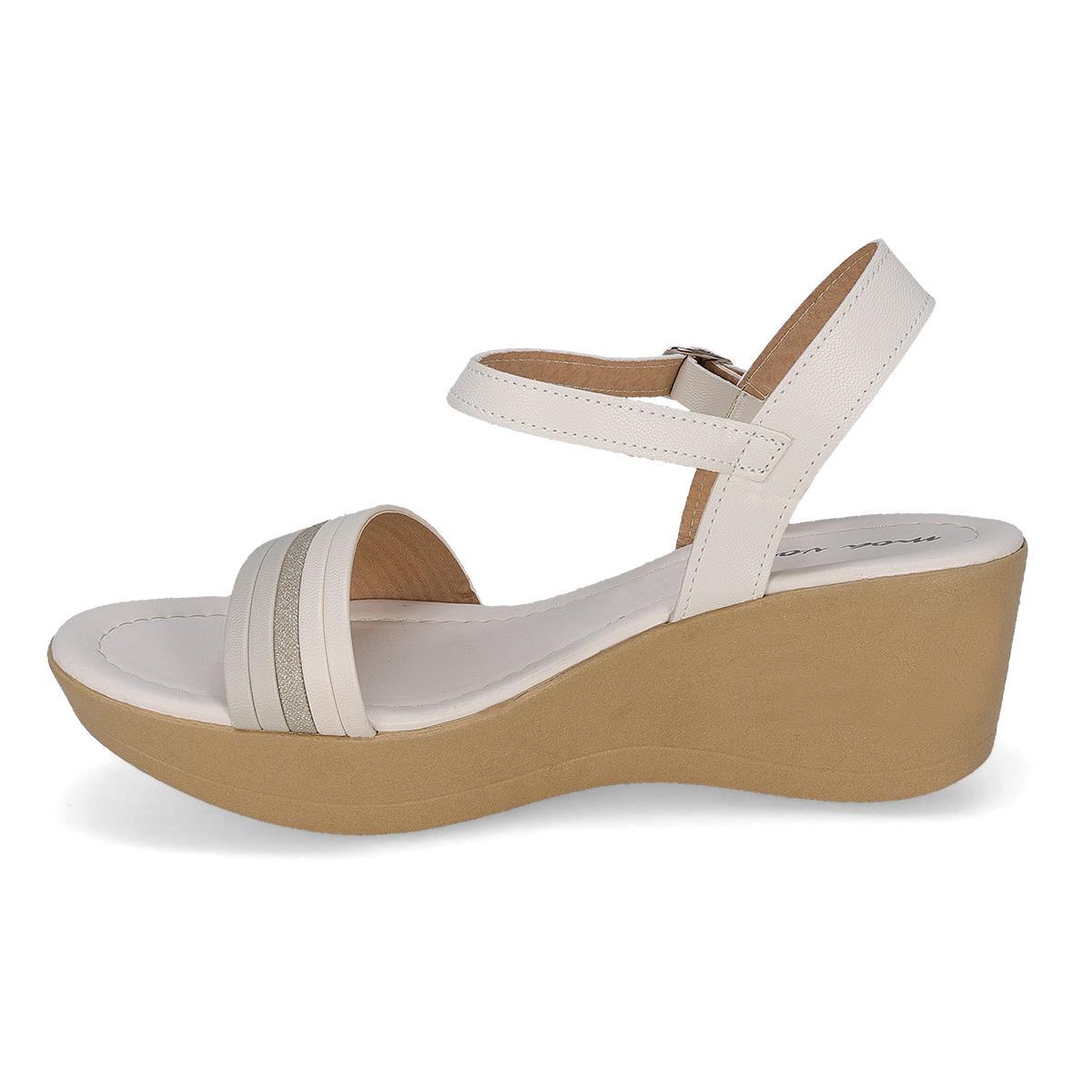 SANDALIA PLATAFORMA MUJER MOA VOGE 179 BLANCO