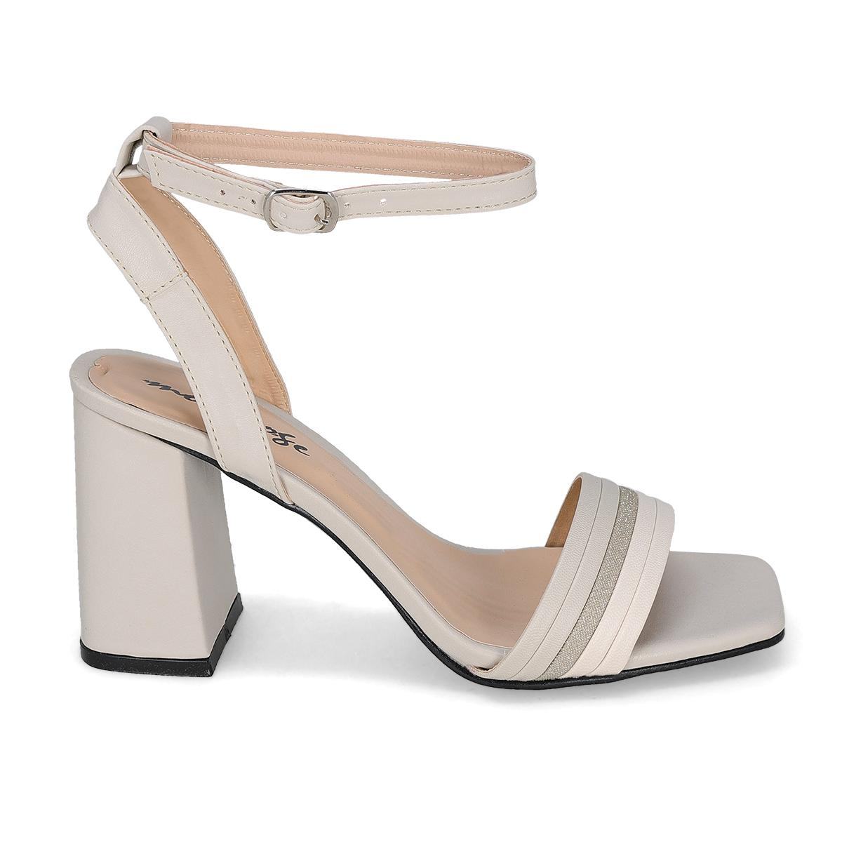 SANDALIA DE TACON MUJER MOA VOGE 337 LATTE