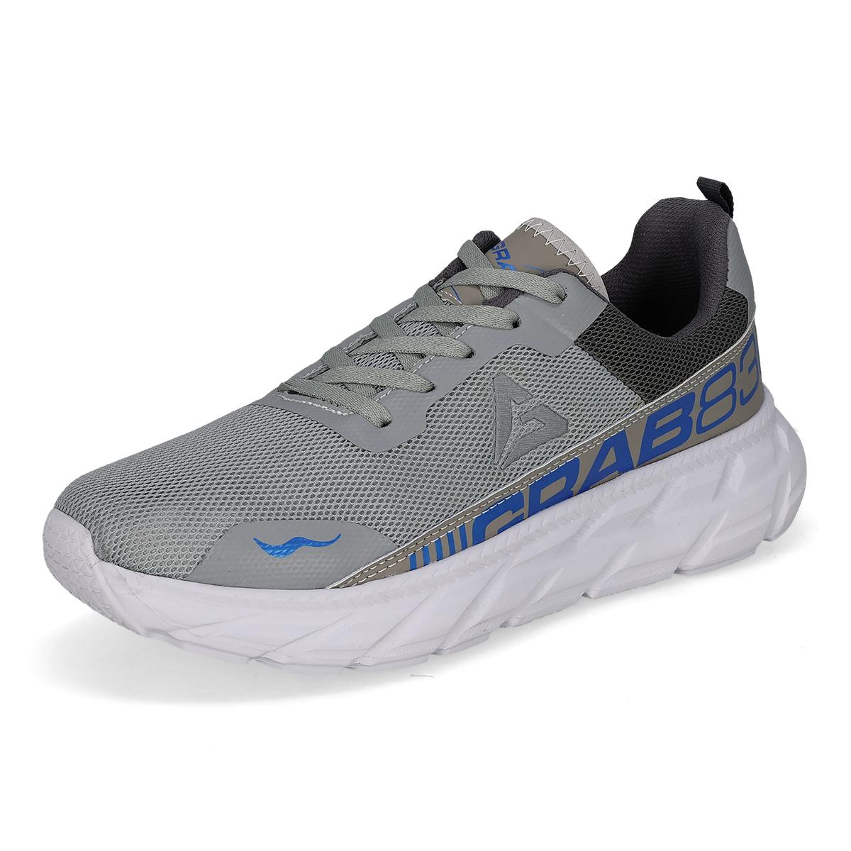 DEPORTIVO HOMBRE GRAB 830 GRIS OXFORD REY BCO
