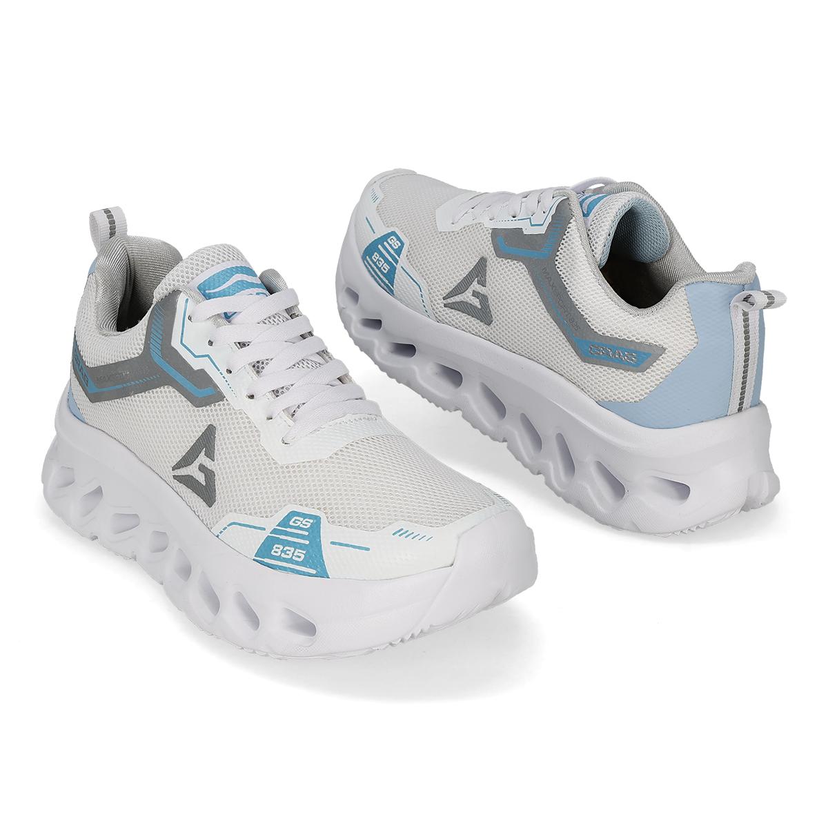 DEPORTIVO MUJER GRAB 835 BLANCO/CIELO