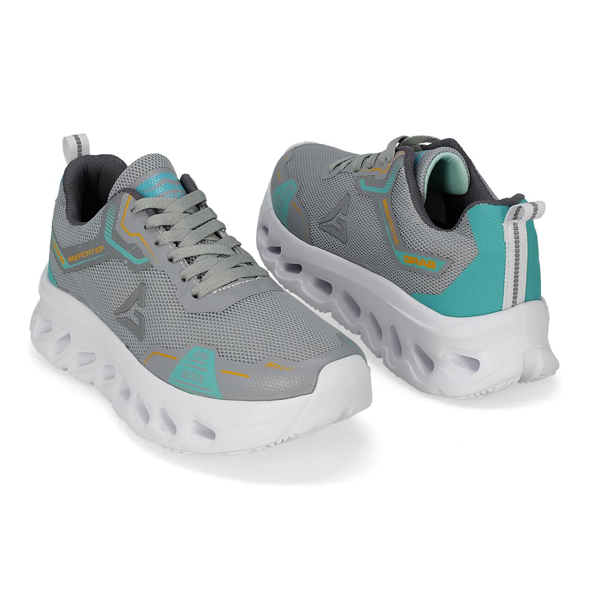 DEPORTIVO MUJER GRAB 835 GRIS/MENTA/PLATA