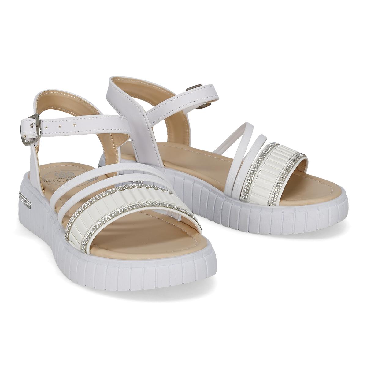 SANDALIA INFANTIL LIZBO 5801 BLANCO