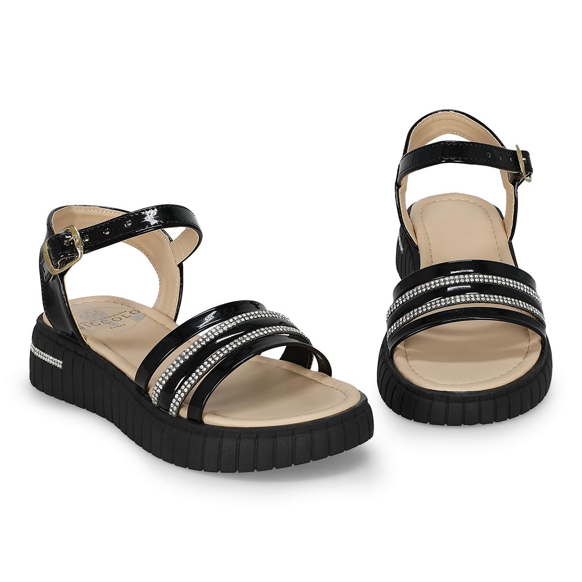 SANDALIA INFANTIL LIZBO 5803 NEGRO