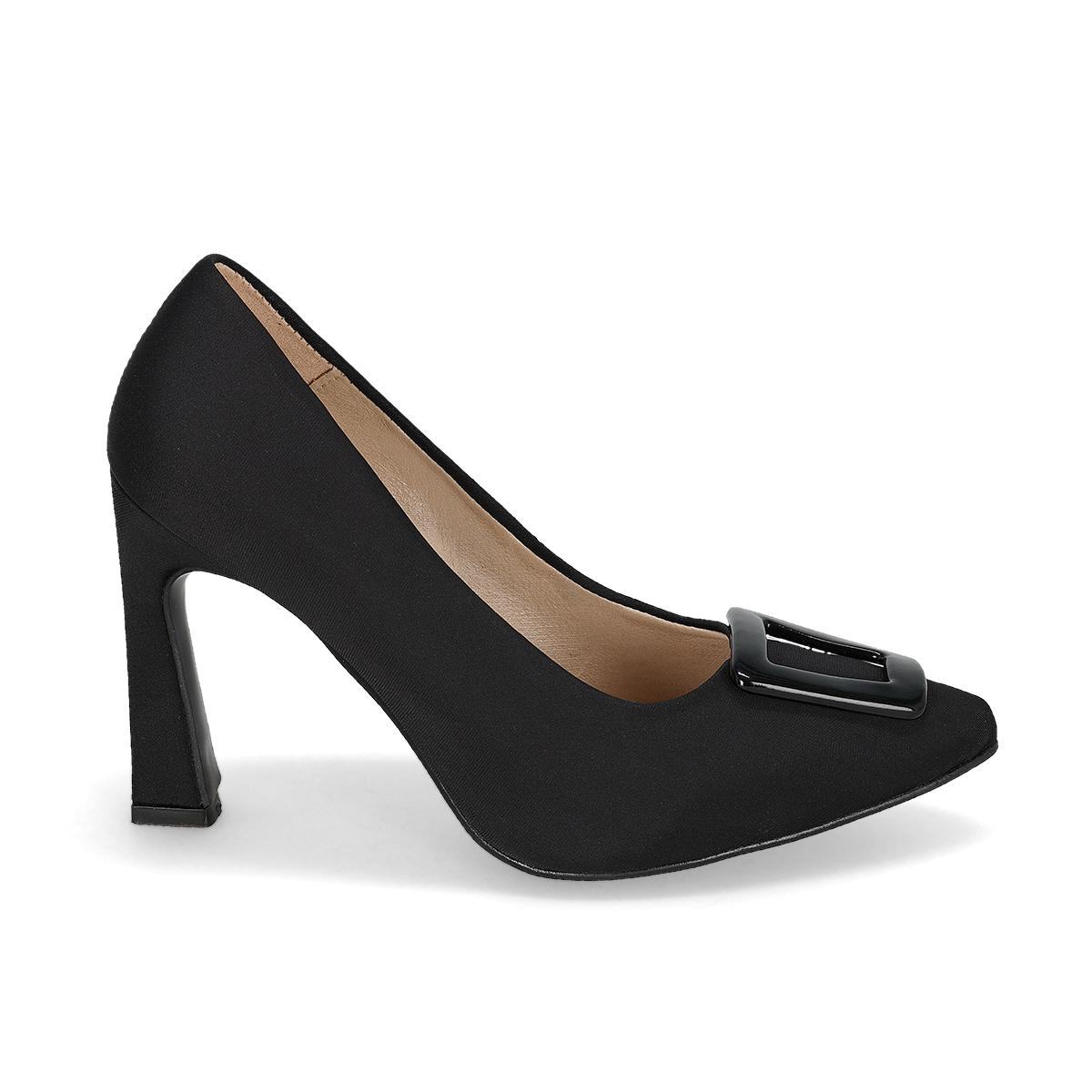 ZAPATILLA TACON ALTO MUJER RAVEL 00160 NEGRO