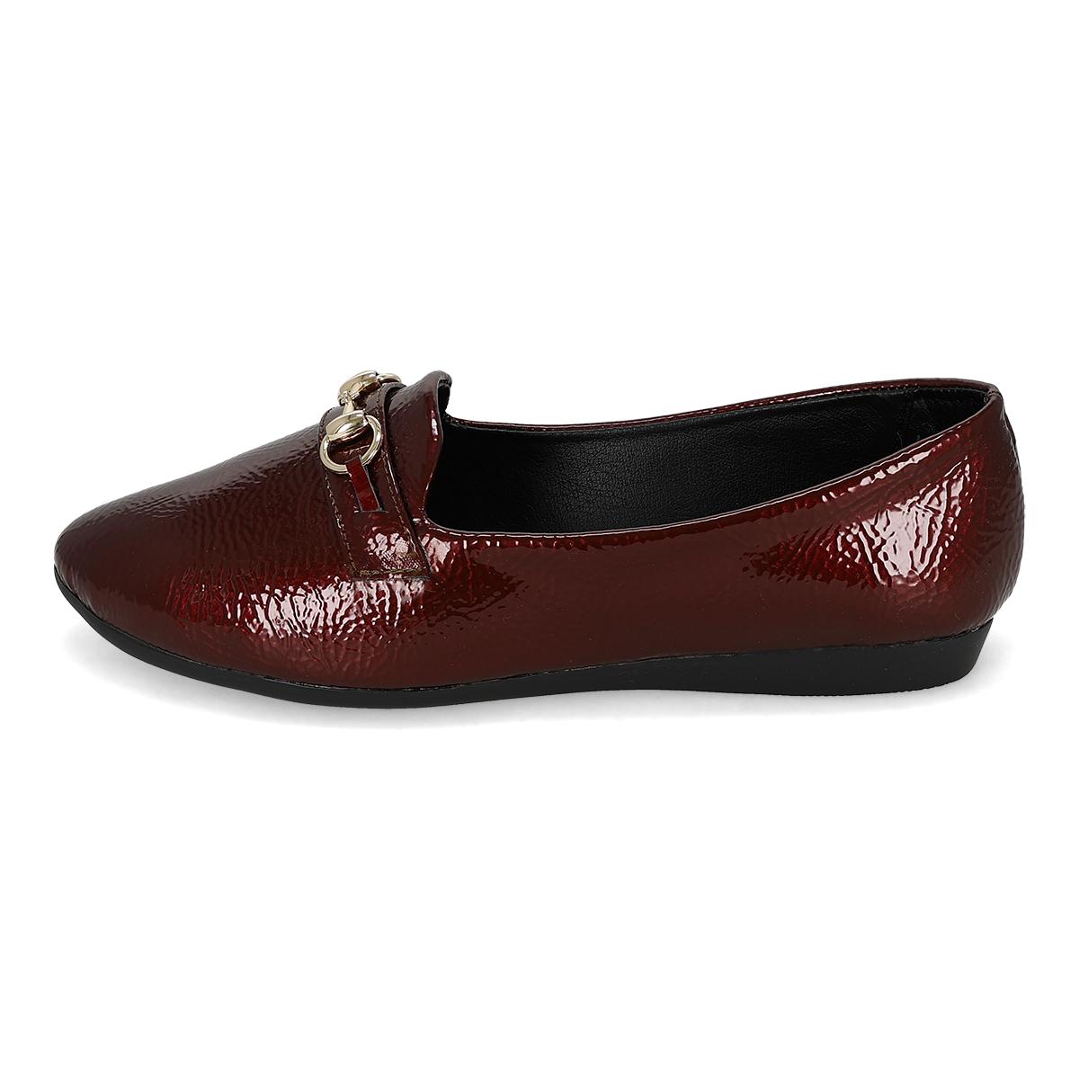 BALLERINA MUJER ANGELA 2072 MERLOT