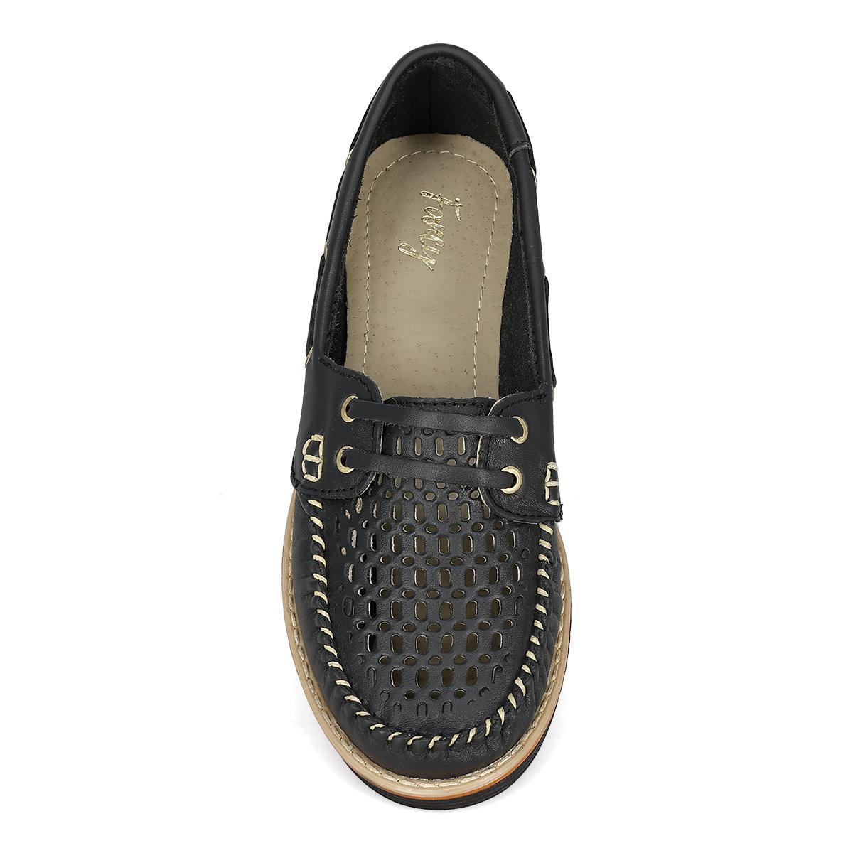 DESCANSO CASUAL MUJER FANCY 951 NEGRO