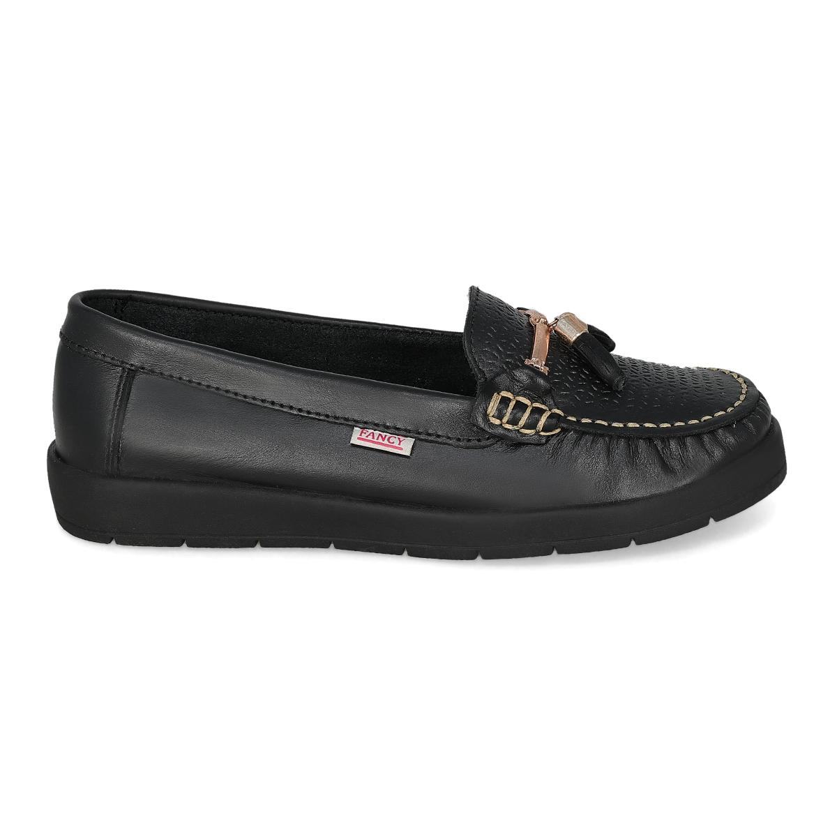 DESCANSO CASUAL MUJER FANCY 970 NEGRO