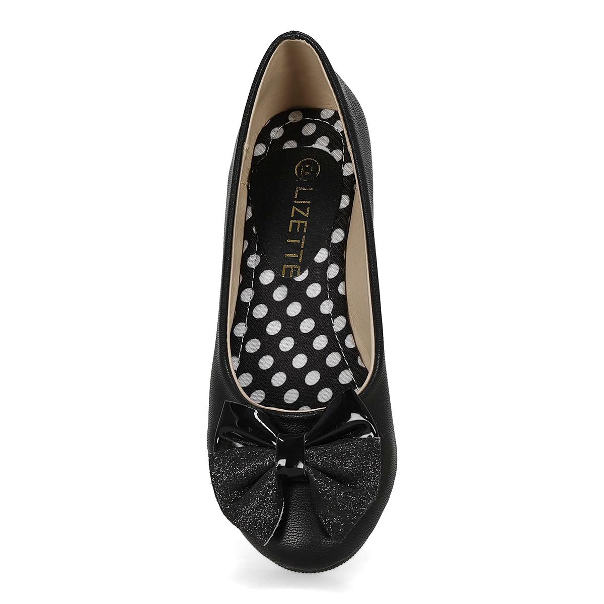 BALLERINA INFANTIL LIZETTE SHOES 2110 NEGRO