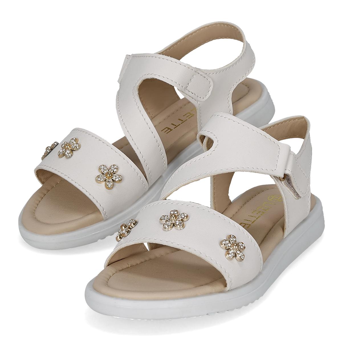 SANDALIA INFANTIL LIZETTE SHOES 1603 BLANCO