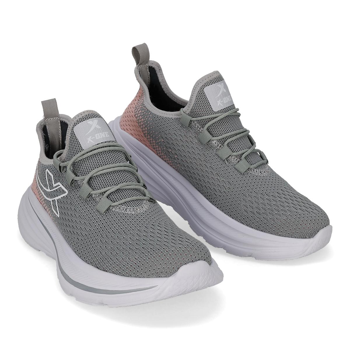 DEPORTIVO MUJER X-ONE 550 GRIS/ROSA