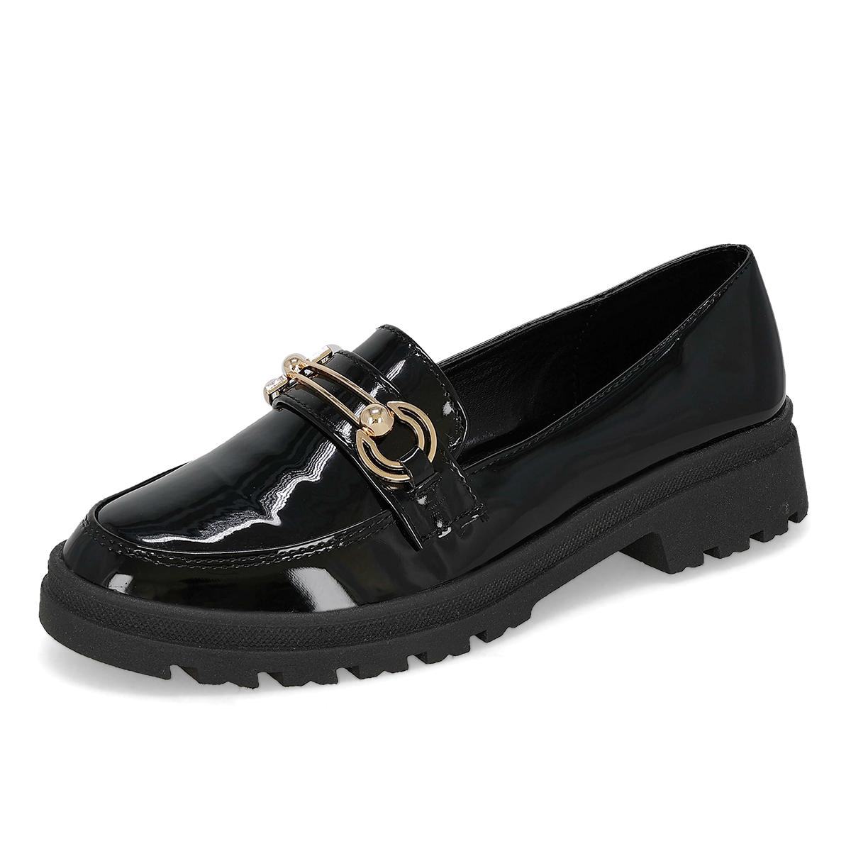 CASUAL MUJER MAXIM 821 NEGRO CHAROL